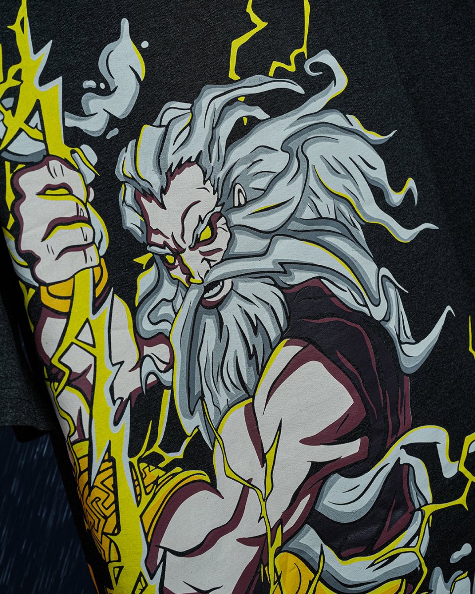 Zeus Oversized Tee - Women Oversized T-shirt | Mydesignation