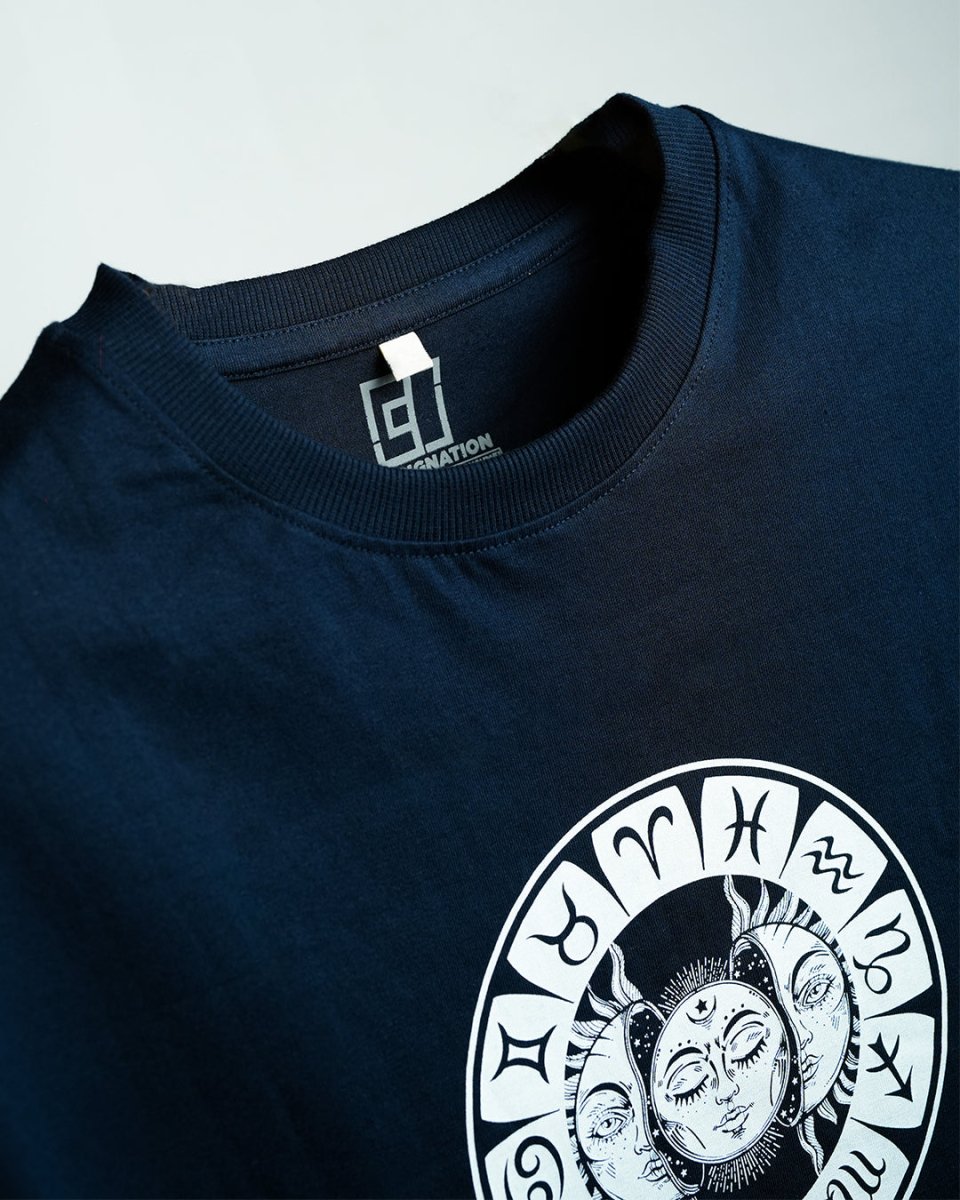 Zodiac Oversized T-shirt - Men Oversized T-shirt | Mydesignation