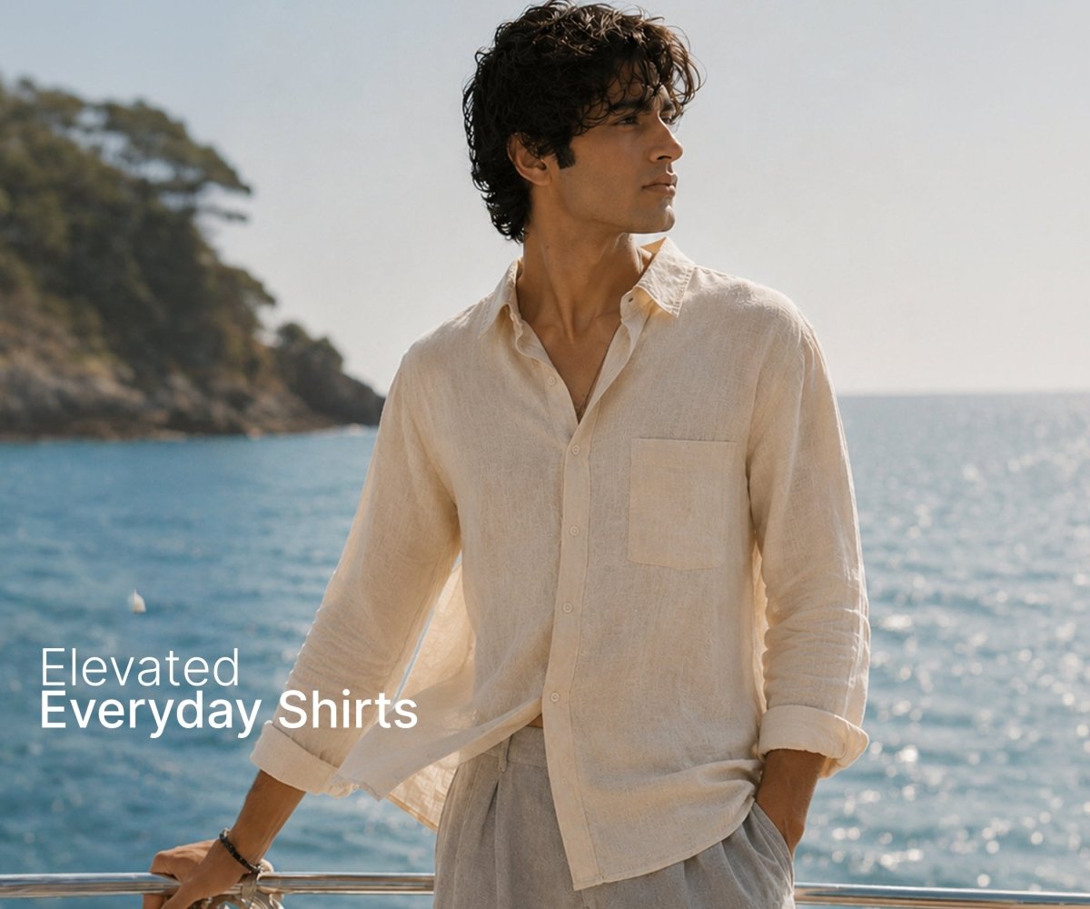 Men’s Premium Linen Essentials | Solid Shirts & Pants | MyDesignation
