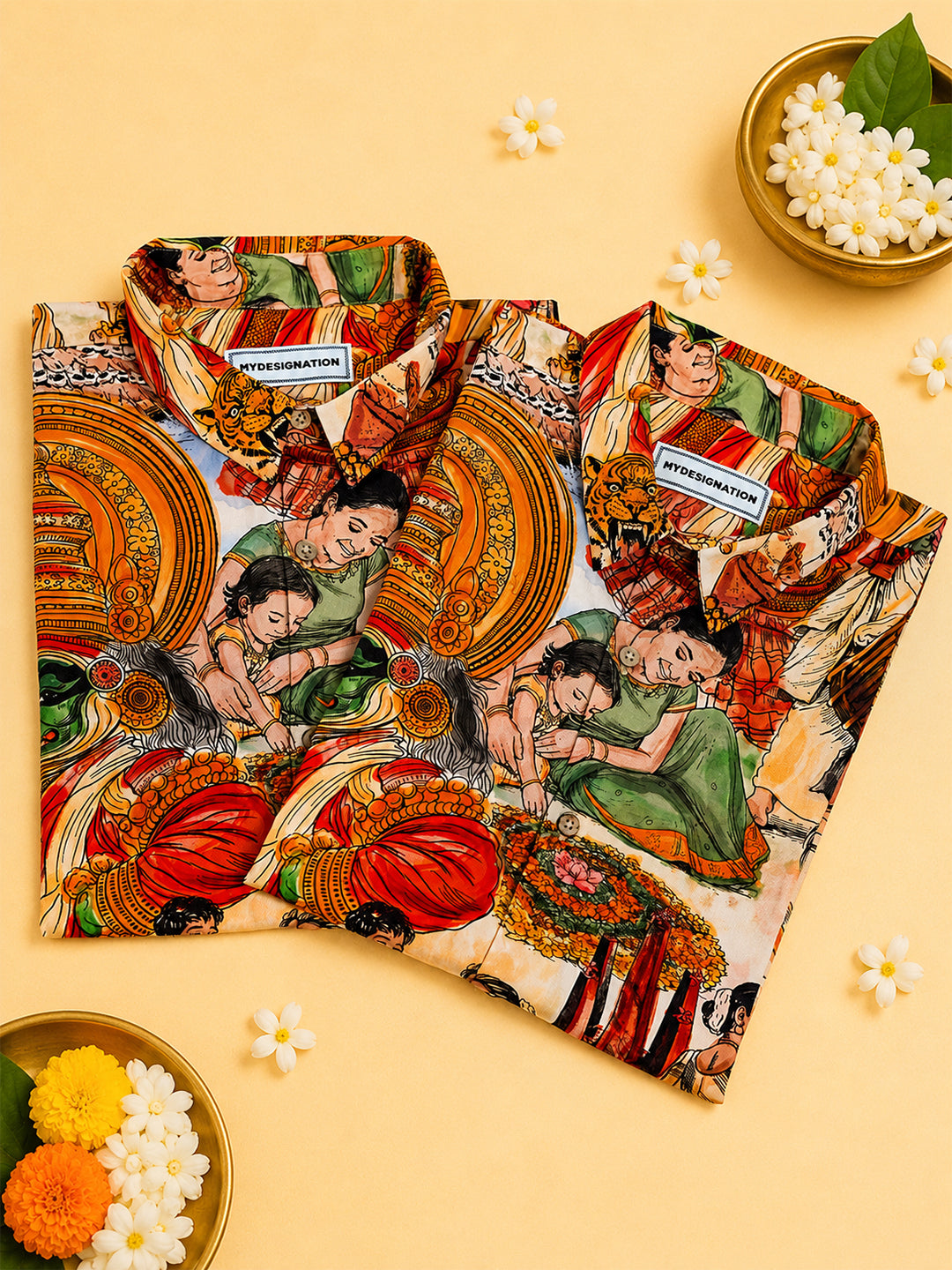 Onam Cultural Couple Combo Box
