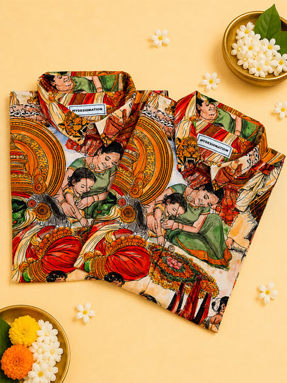 Onam Cultural Couple Combo Box