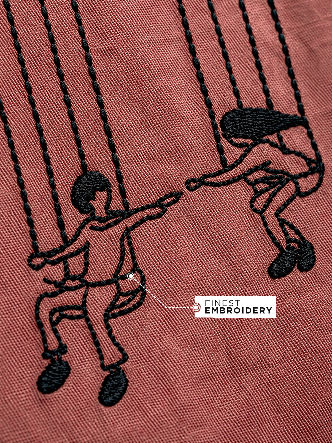 Swinging Embroidered