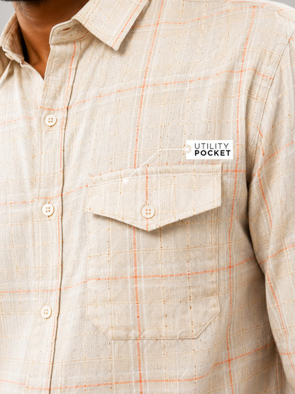 Plaid: Beige