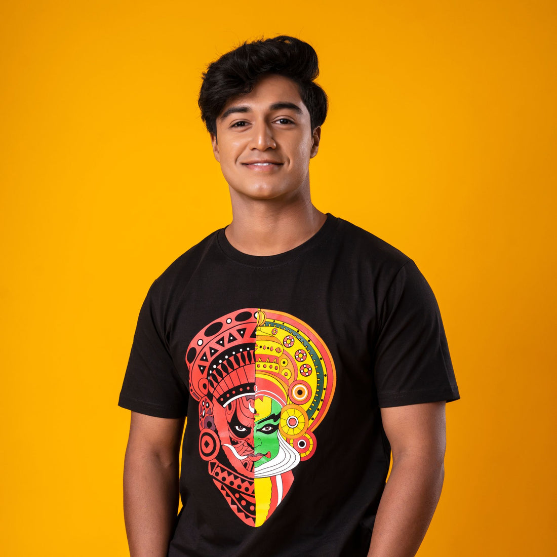 Theyyam Tshirt - Kathakali Theyyam Fusion