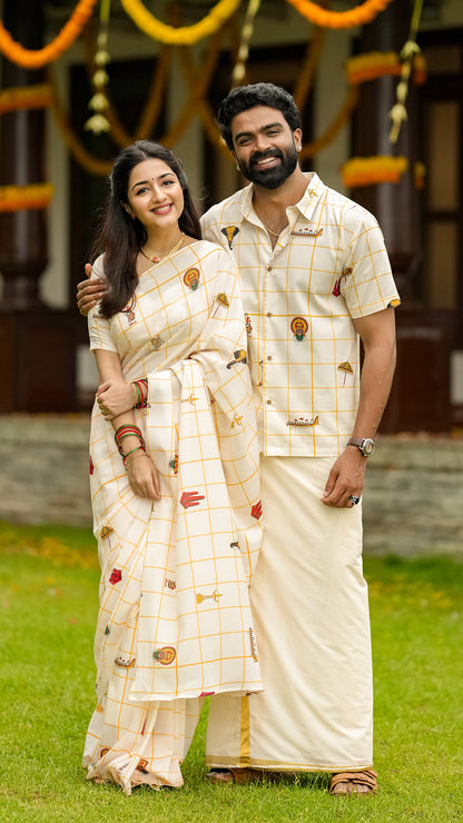 Kerala Icons Couple Combo Box