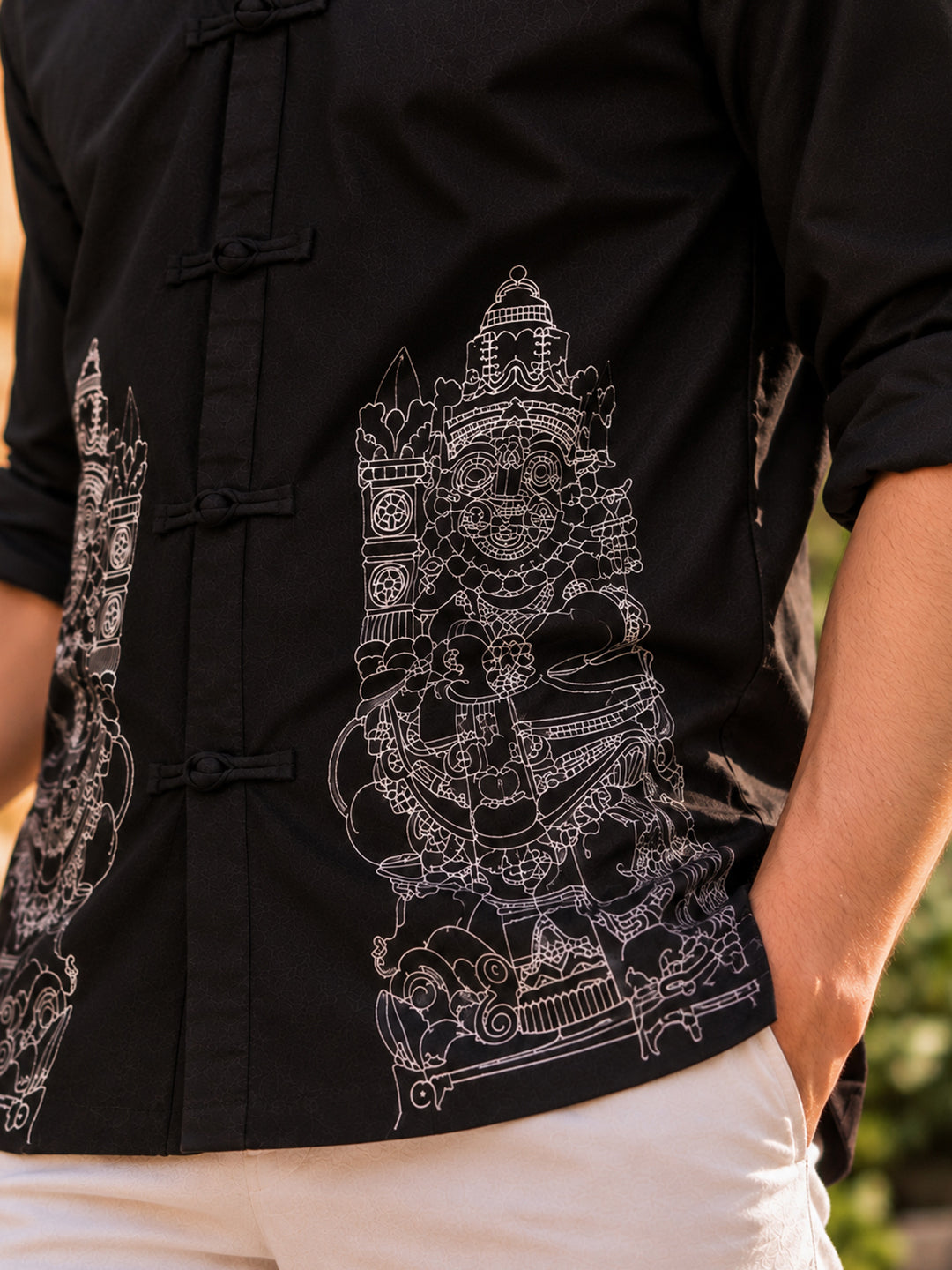 Bali Guardian Embroidered