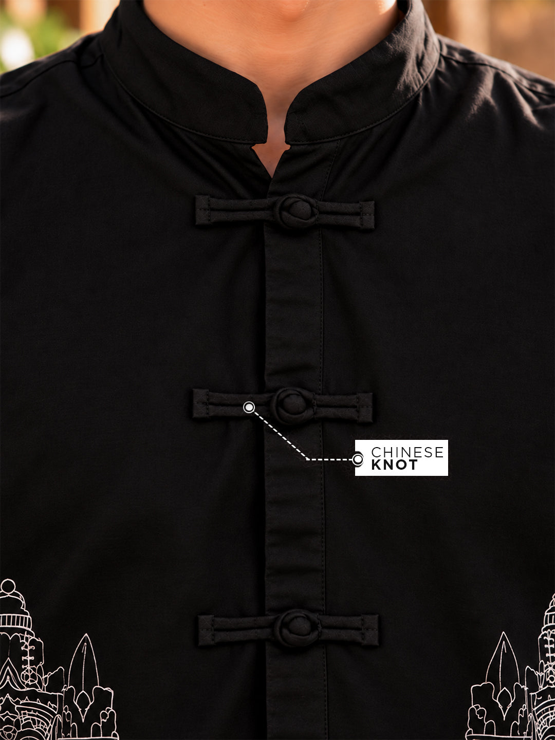 Bali Guardian Embroidered