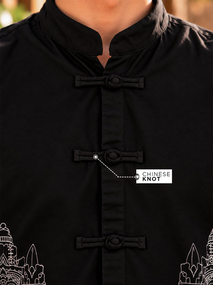 Bali Guardian Embroidered