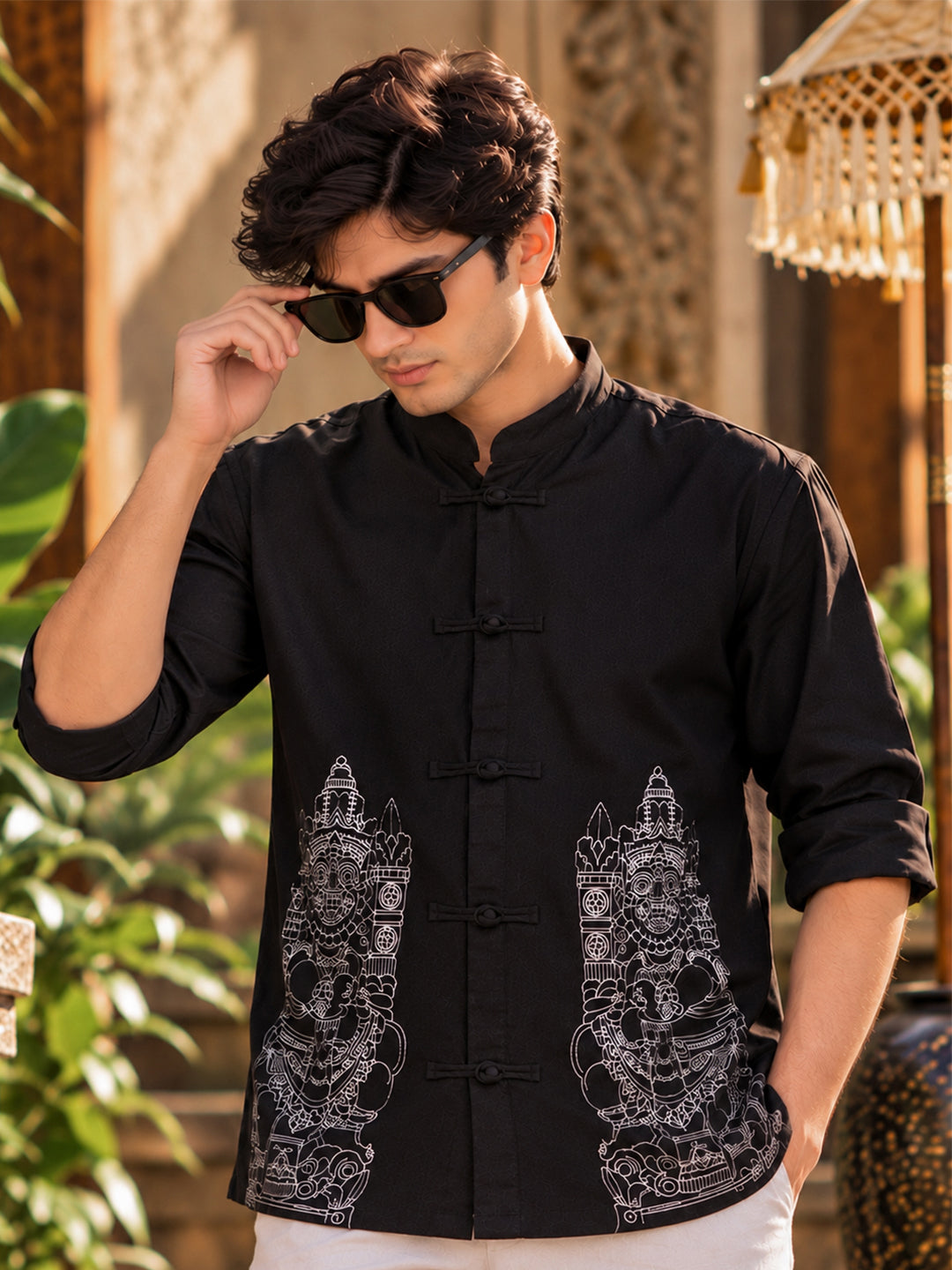 Bali Guardian Embroidered