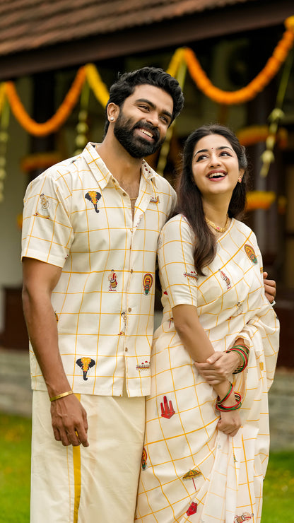 Kerala Icons Couple Combo Box