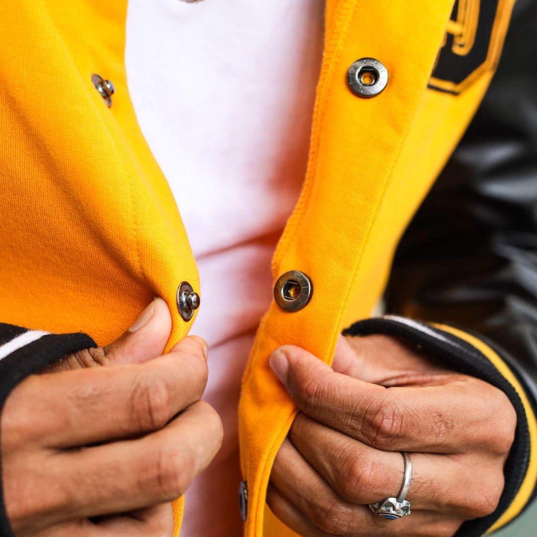 Yellow Varsity Jacket