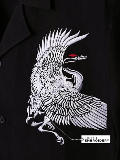 Crane Shirt and Mundu Box Combo