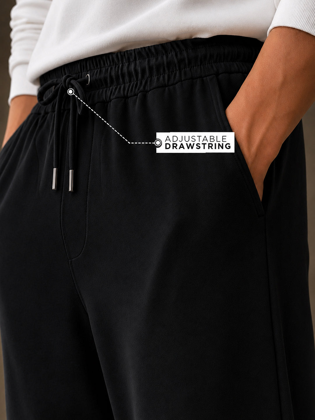 Black Korean Jogger