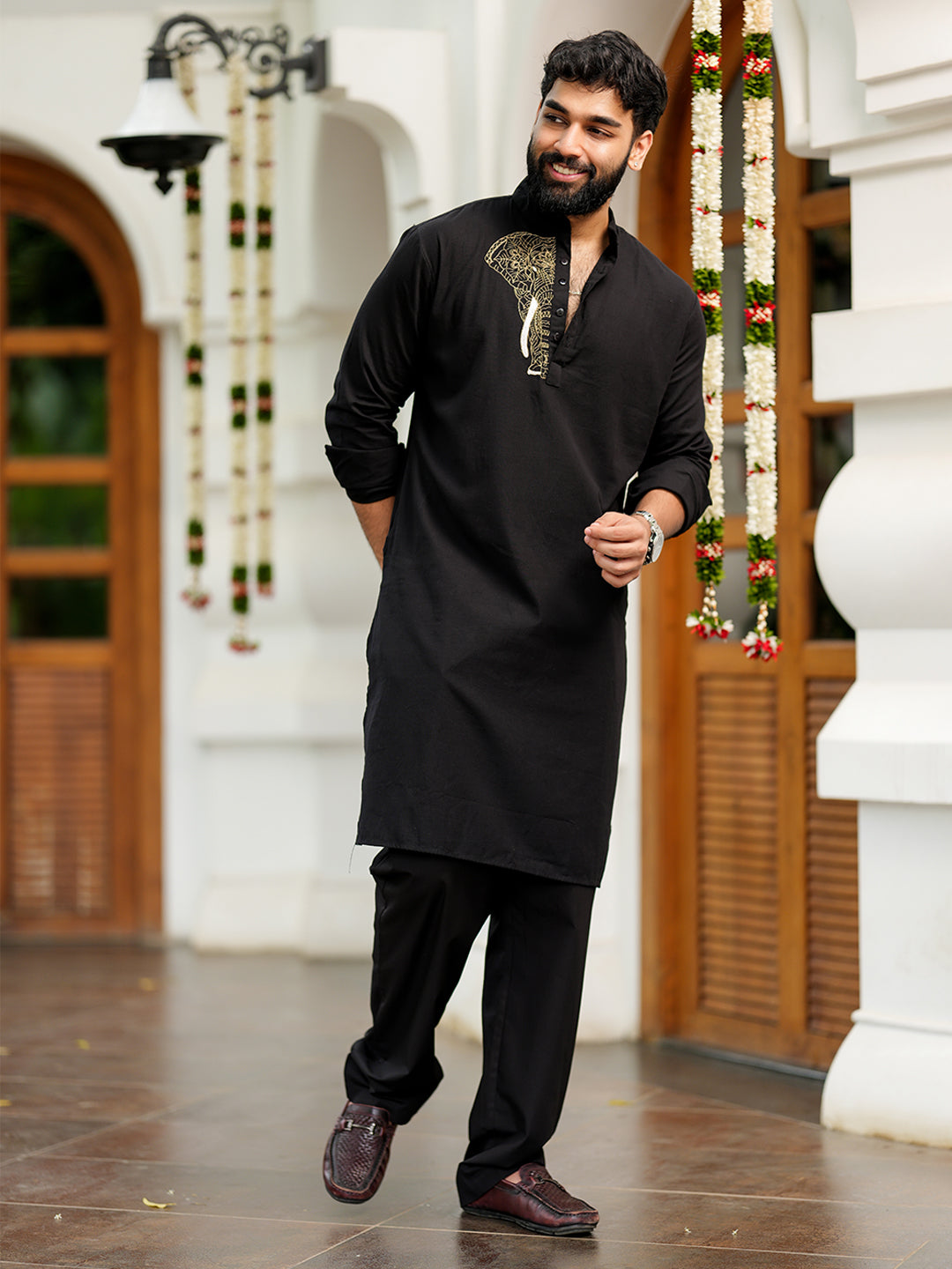 Black Kurta Pant