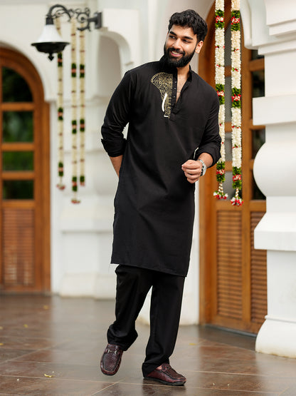 Black Kurta Pant