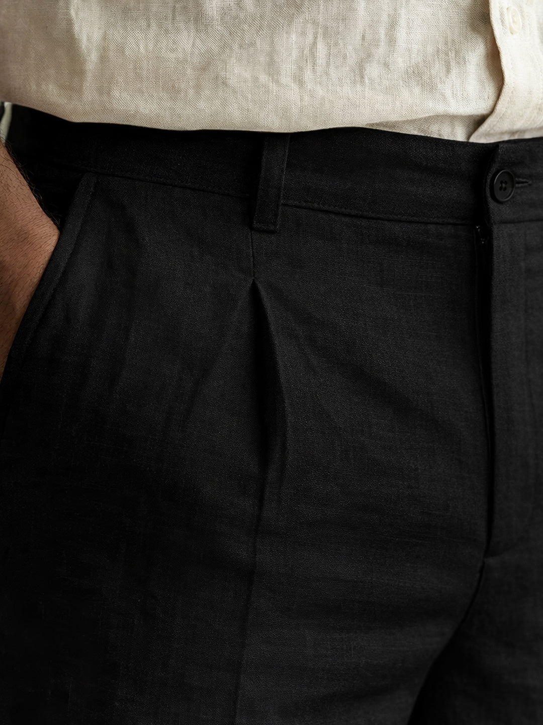 Black Classic Pants