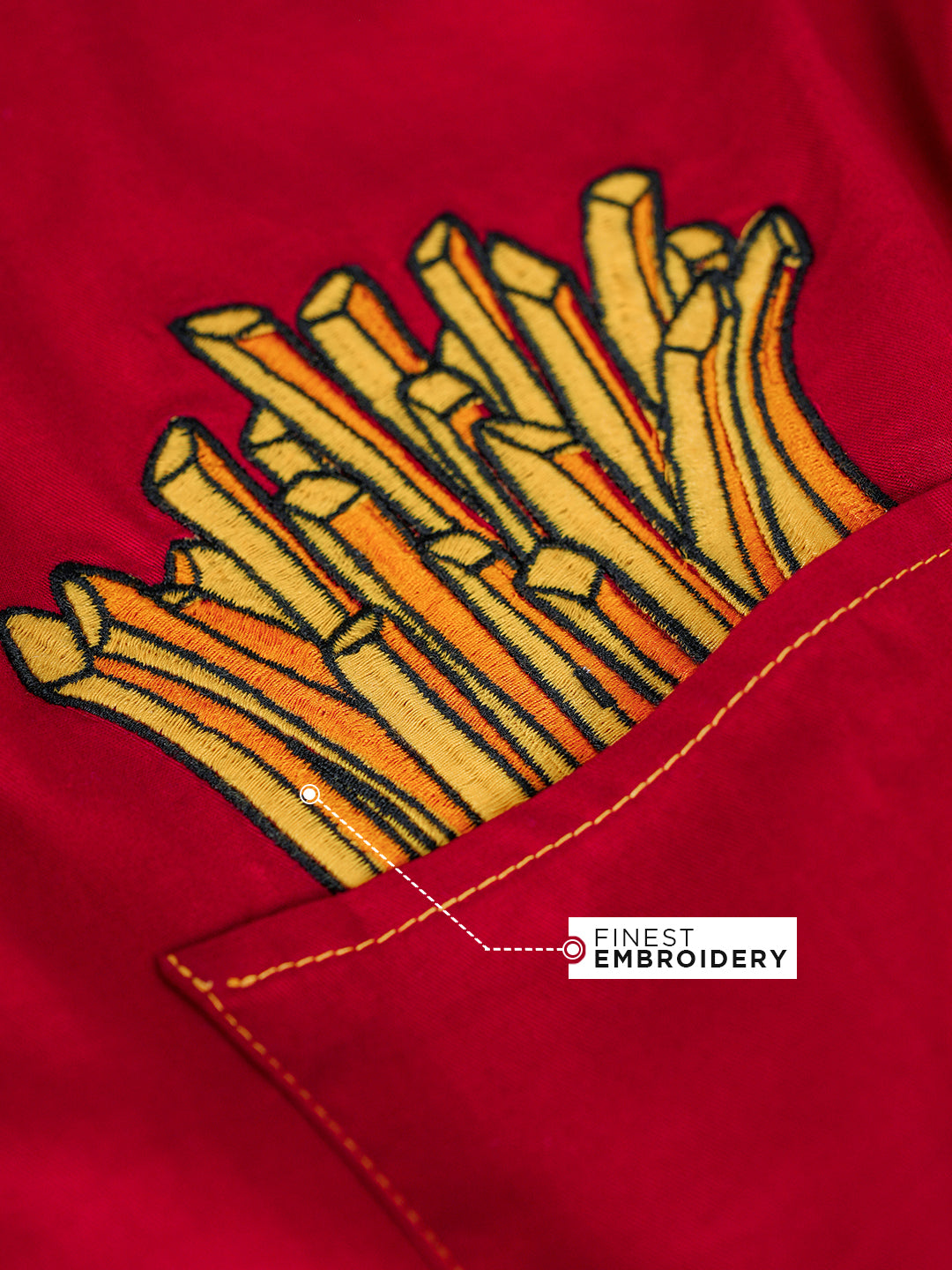 Classic Fries Embroidered