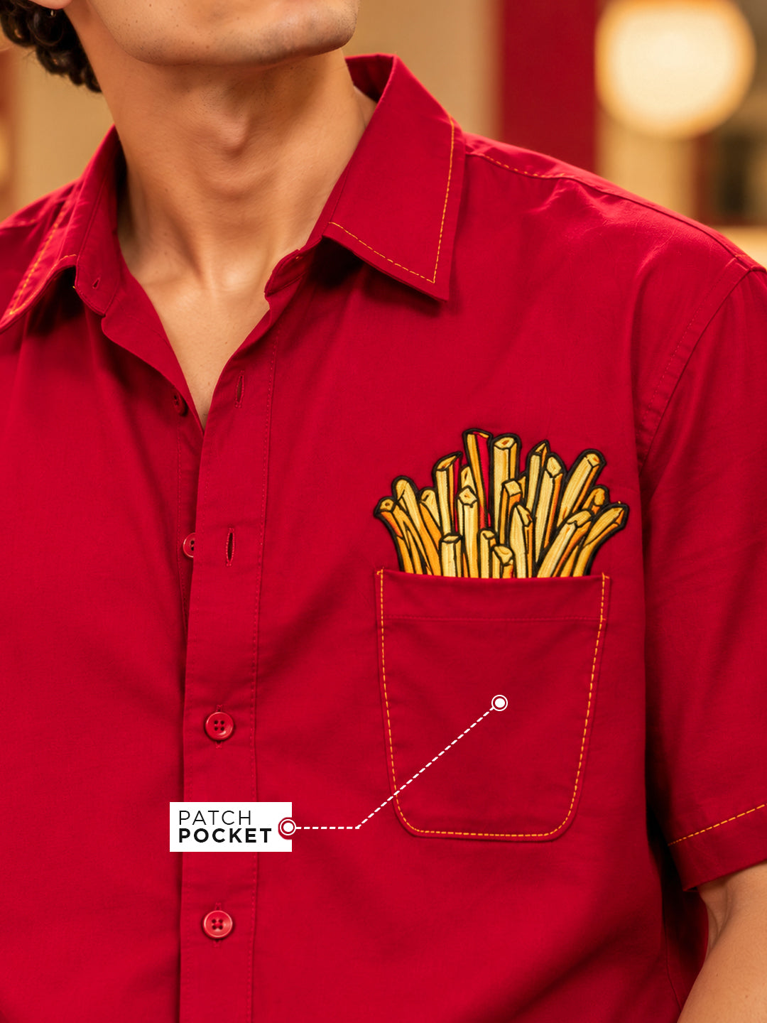 Classic Fries Embroidered