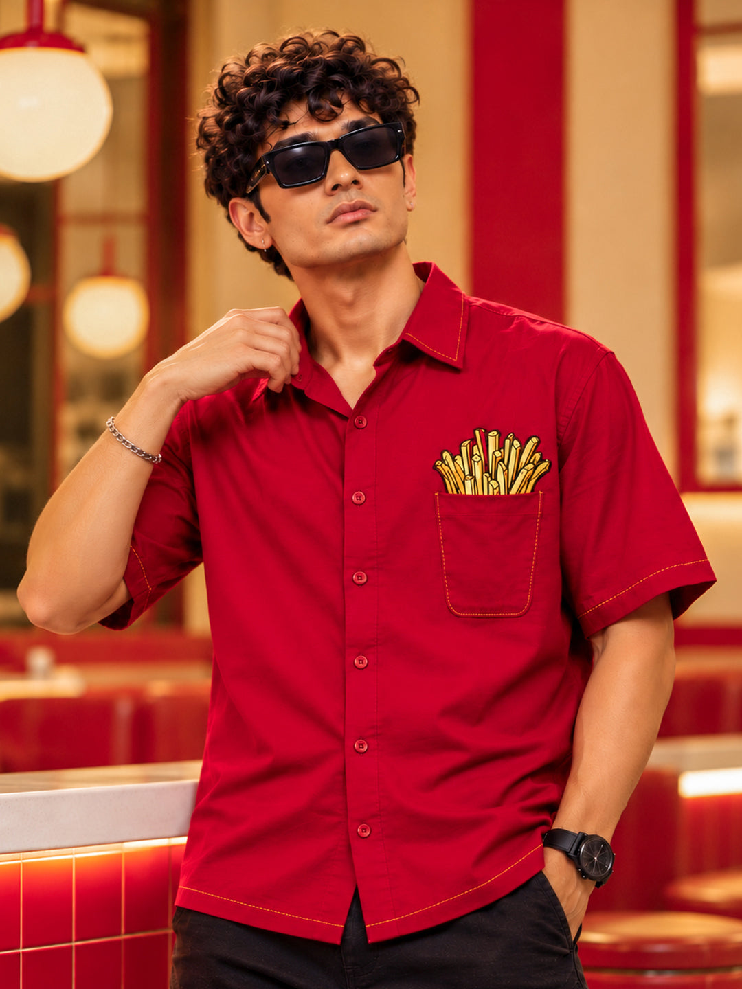 Classic Fries Embroidered