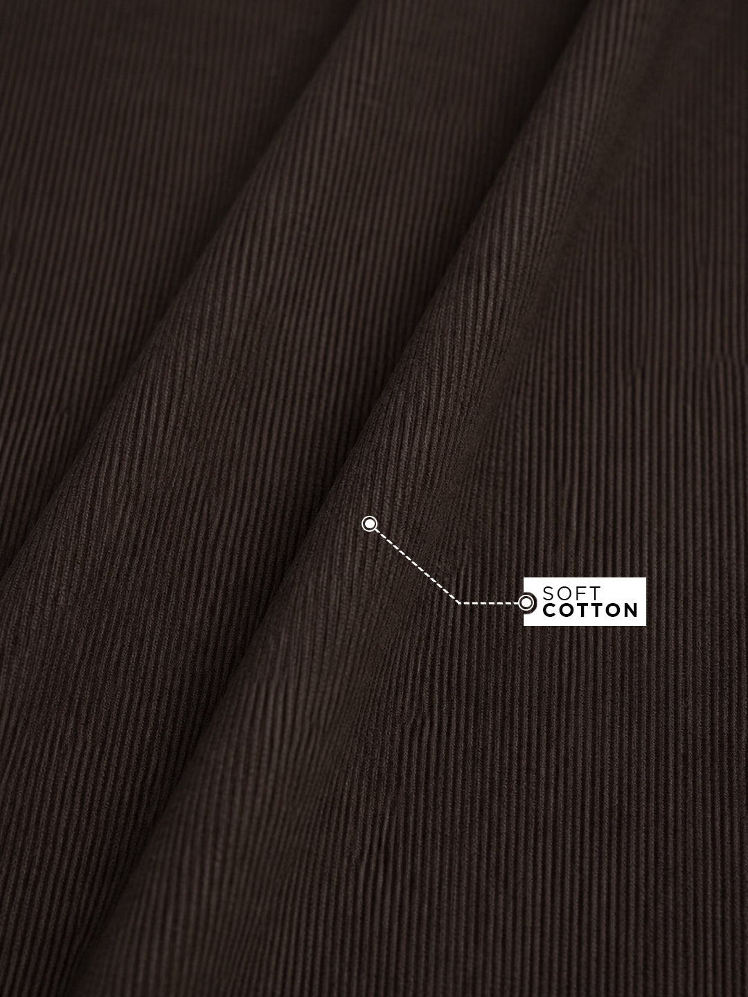 Corduroy Shirt: Brown
