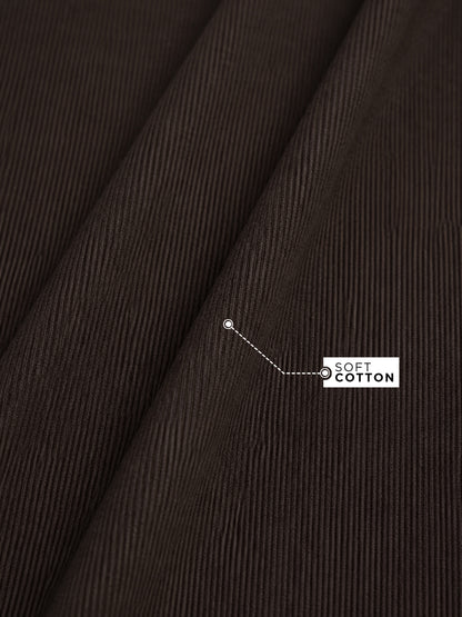 Corduroy Shirt: Brown