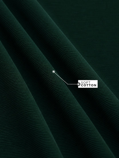 Corduroy Shirt: Evergreen