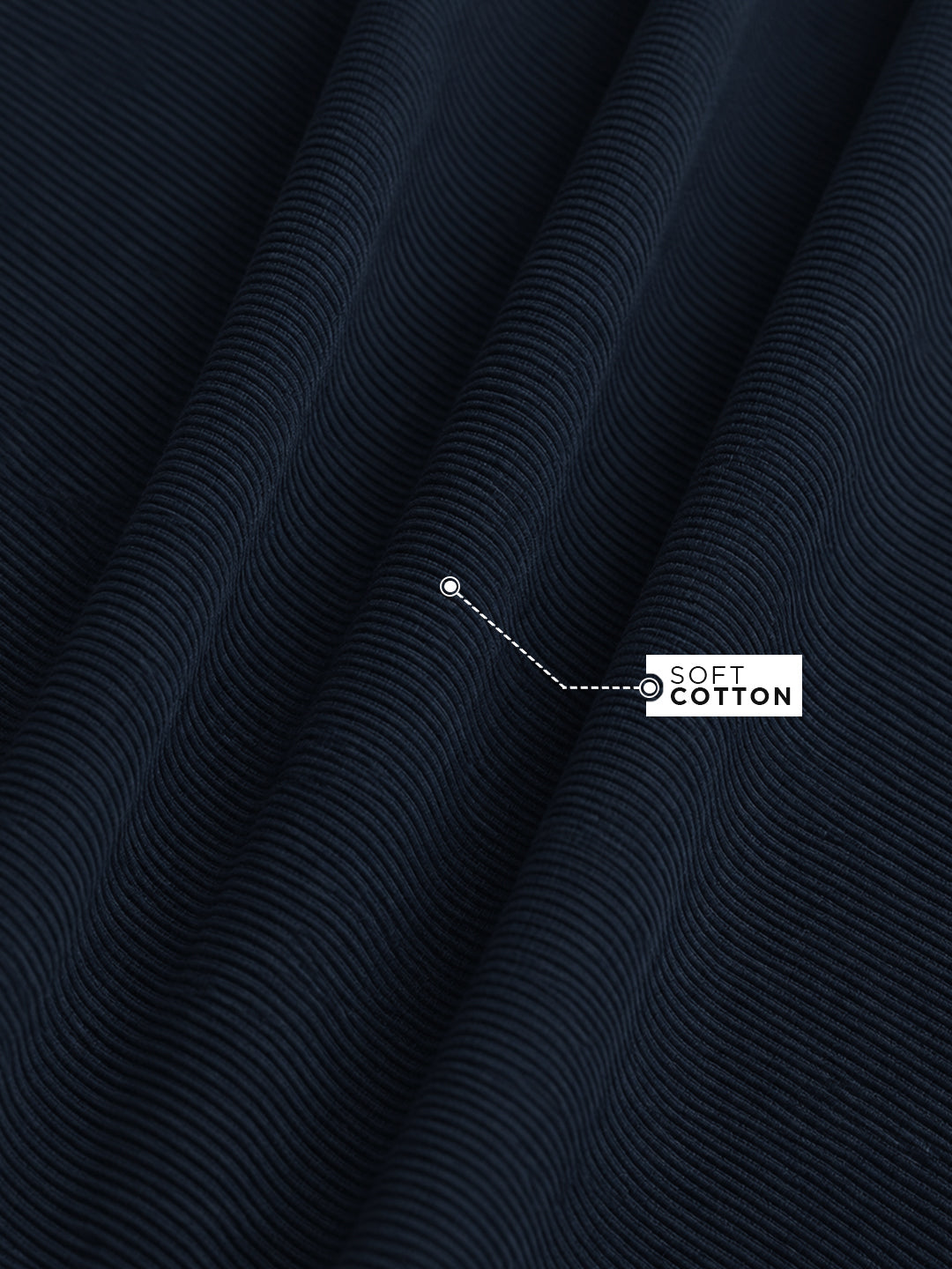 Corduroy Shirt: Navy