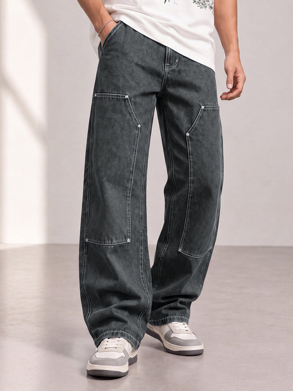 Grey Carpenter Denim