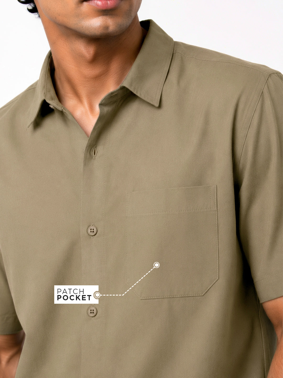 Khaki Bamboo Shirt