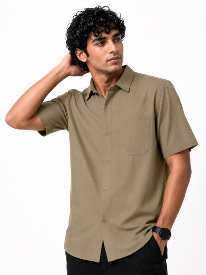 Khaki Bamboo Shirt