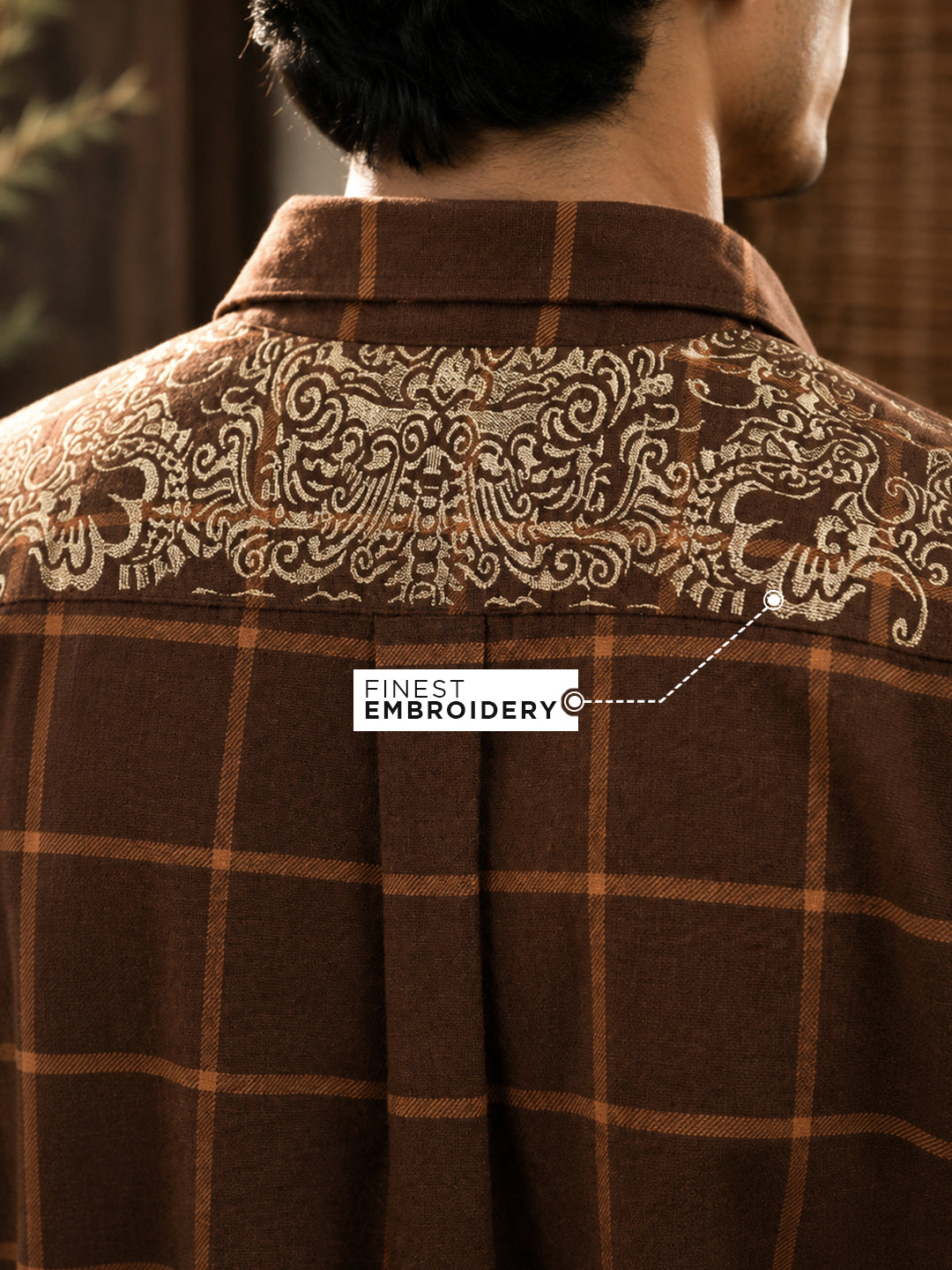 Kirtimukha Heritage Embroidered Shirt