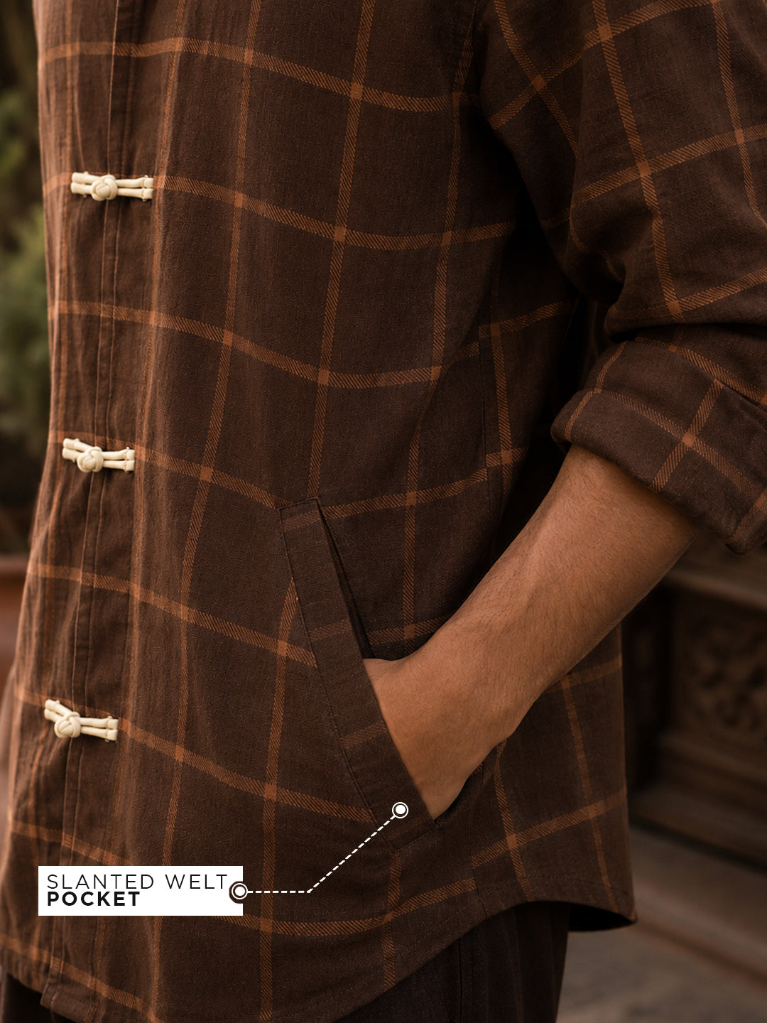 Kirtimukha Heritage Embroidered Shirt