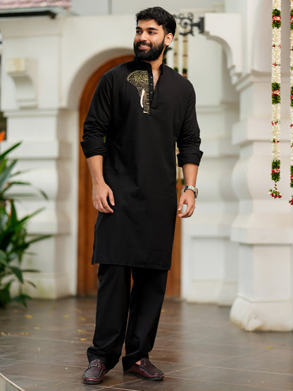 Mandala Elephant Kurta