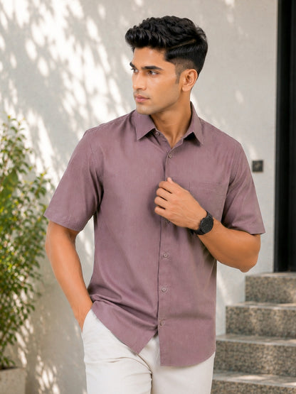 Mauve Bamboo Shirt