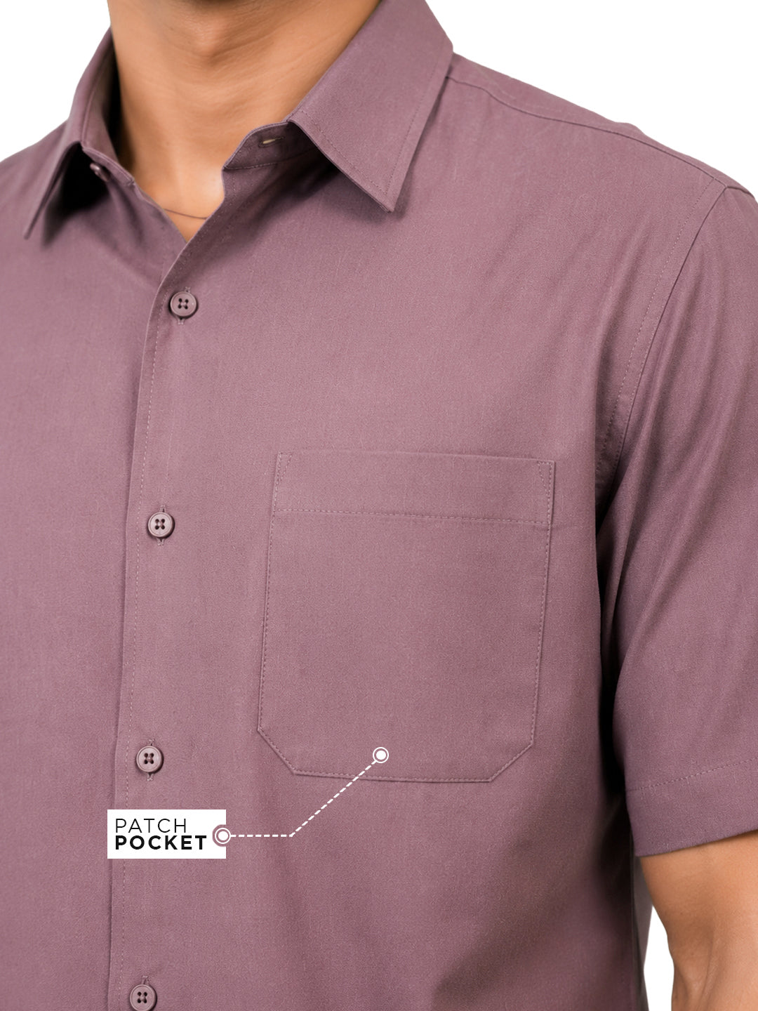 Mauve Bamboo Shirt