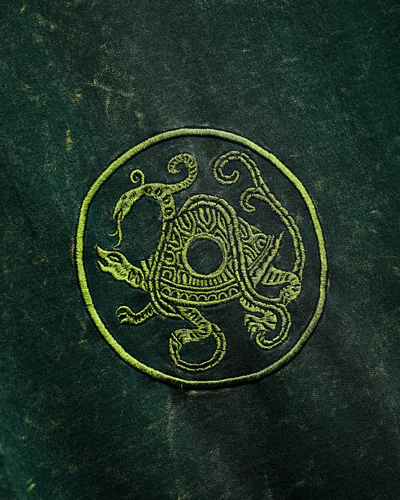 Mythical Tortoise  Embroidered