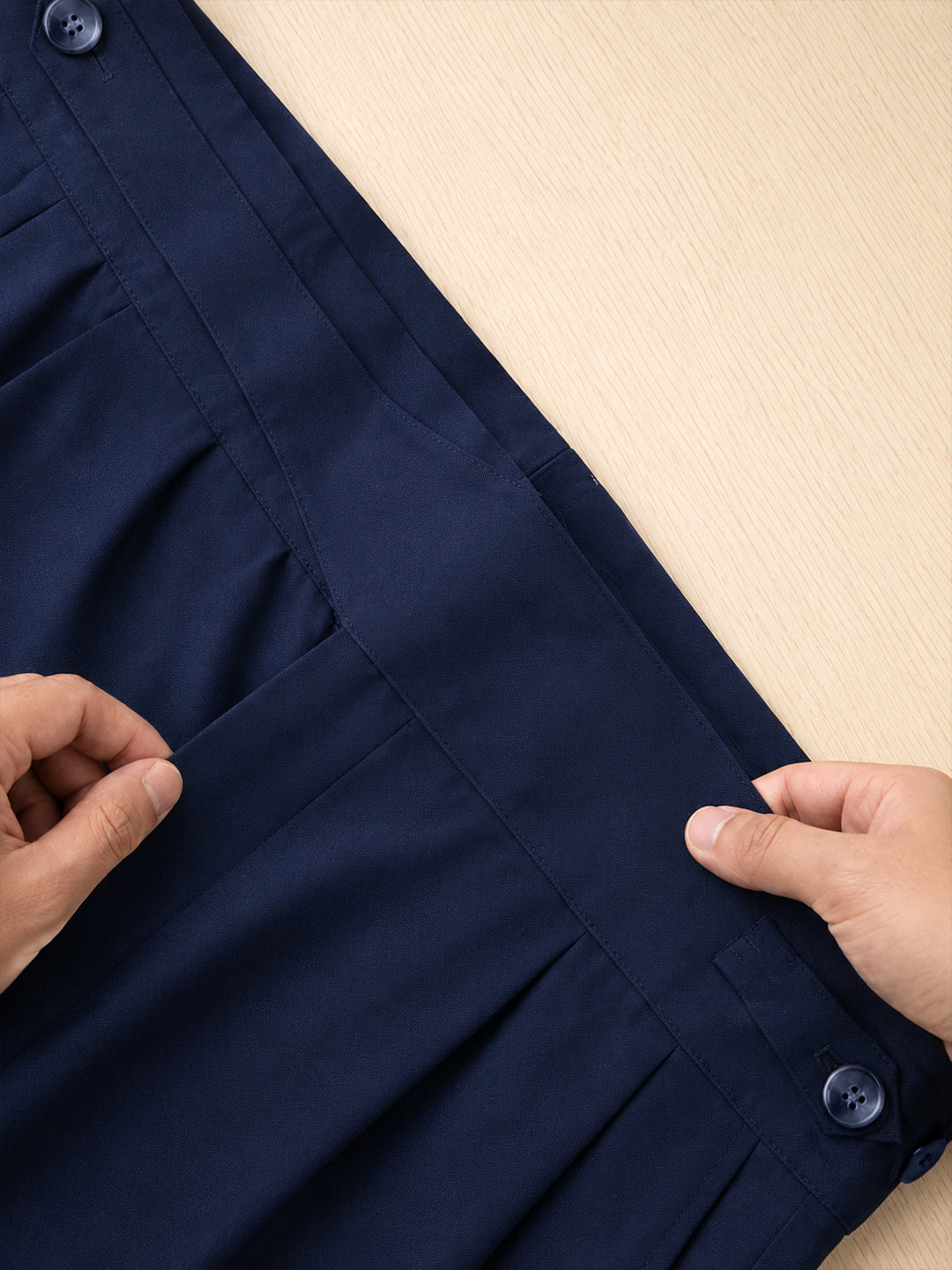 Navy Blue Gurkha Pants