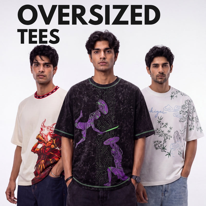 Men Oversized Tees