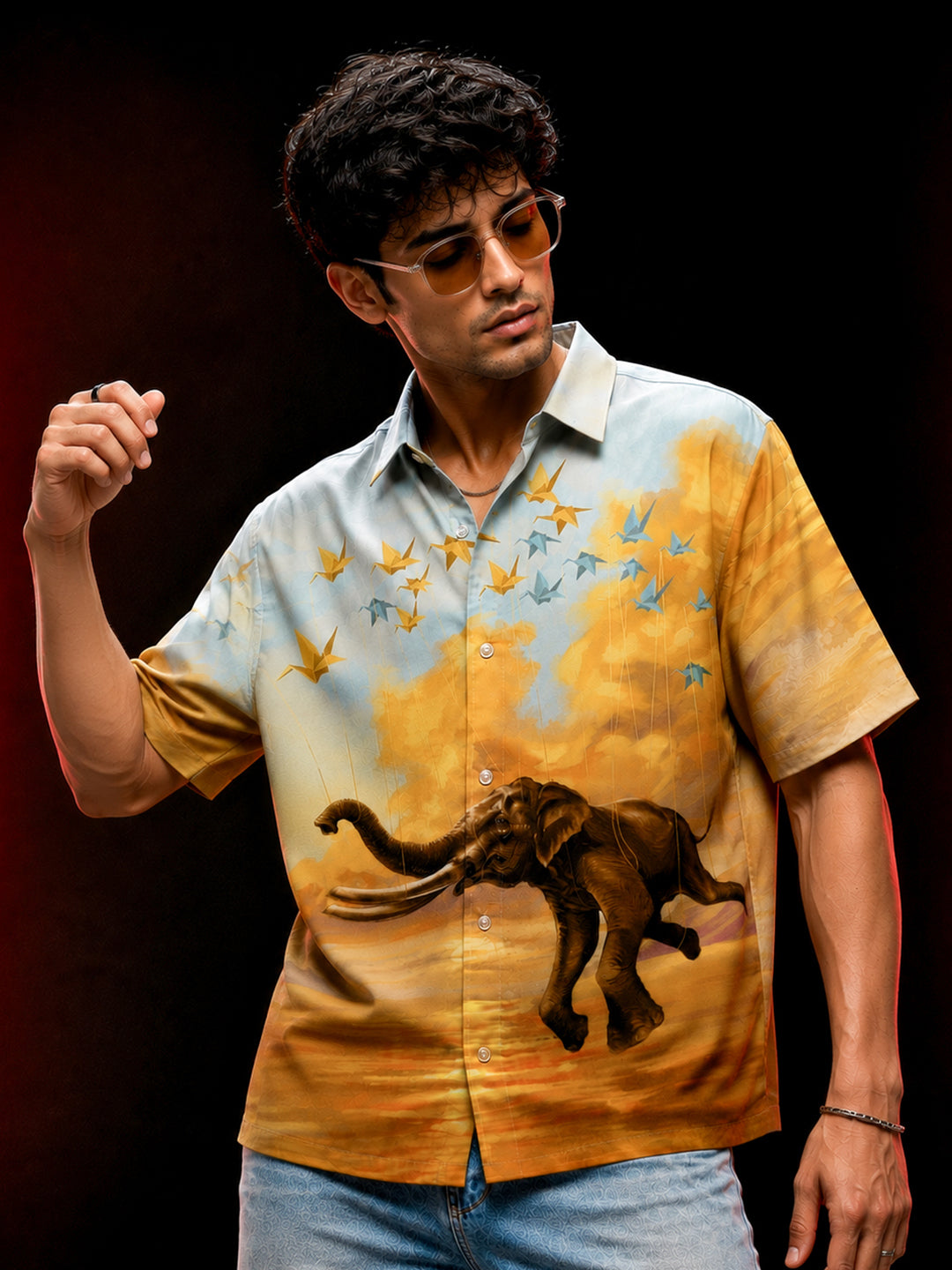 Origami Elephant Shirt