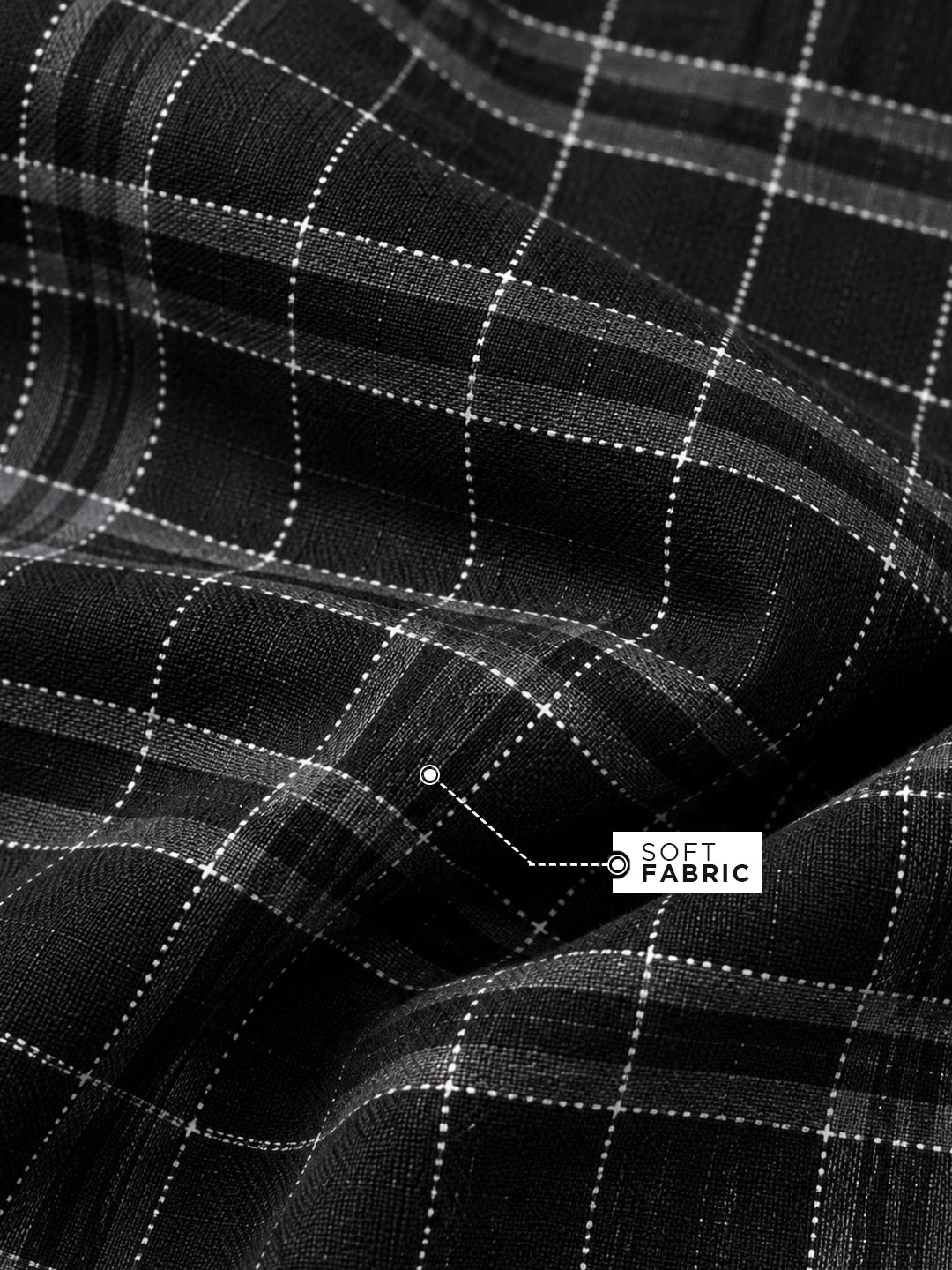 Plaid: Midnight Ivory