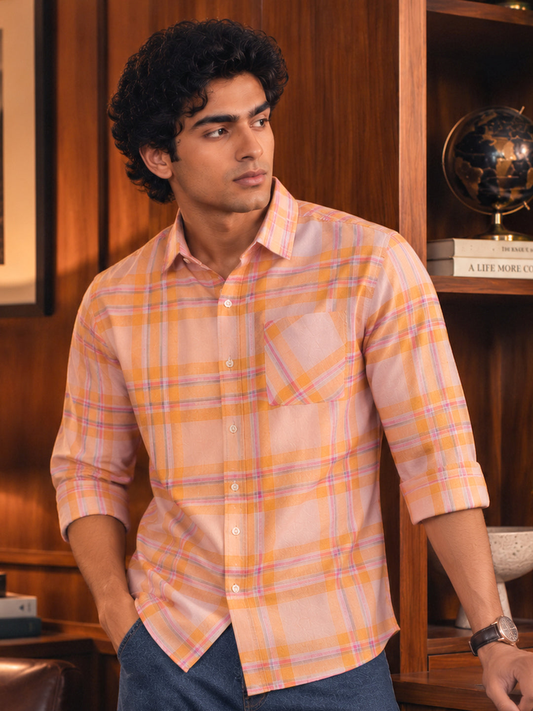 Plaid: Amber Gold
