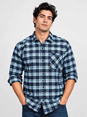 Plaid: Arctic Blue