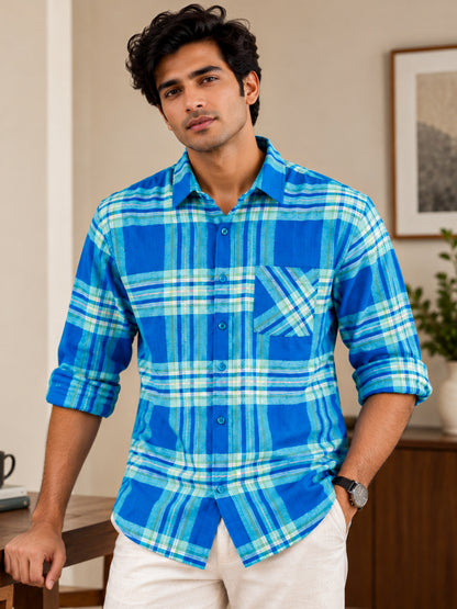 Plaid: Blue Stone
