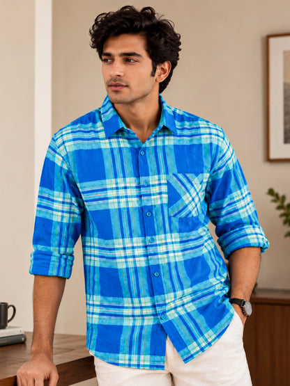 Plaid: Blue Stone