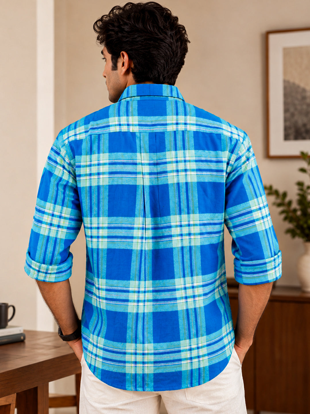 Plaid: Blue Stone