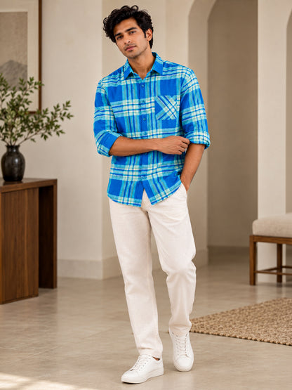 Plaid: Blue Stone