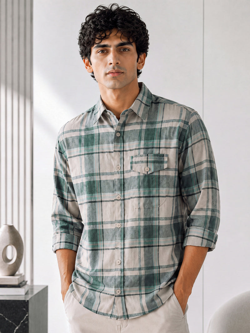Plaid: Green