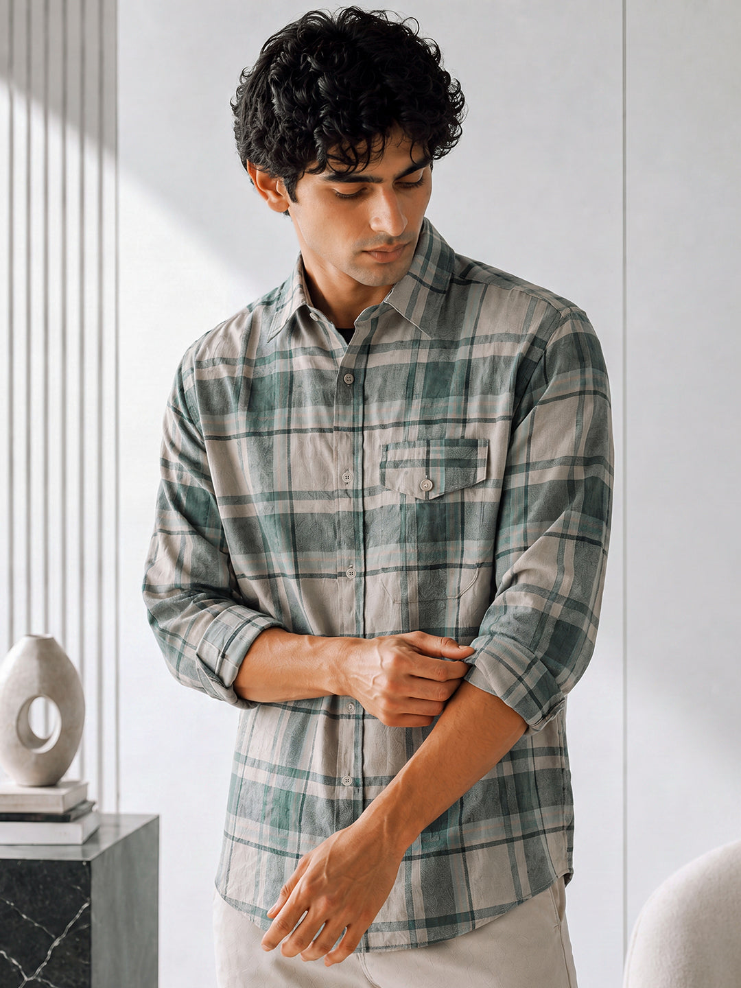 Plaid: Green