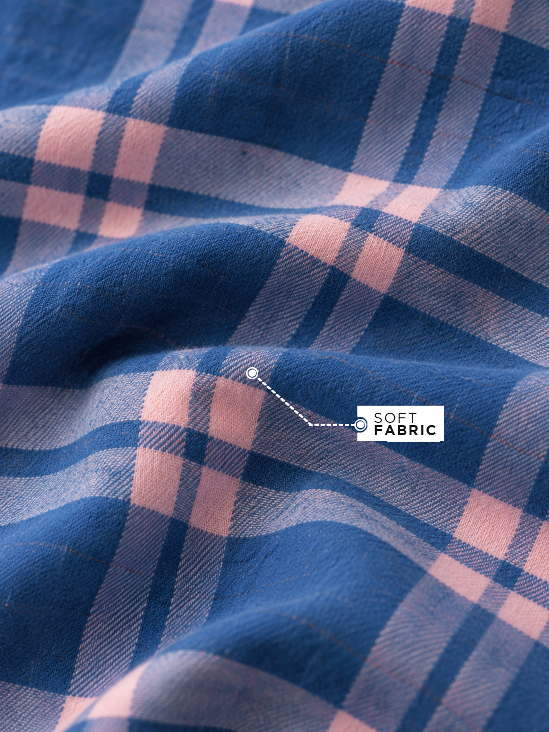 Plaid: Turquoise Peach