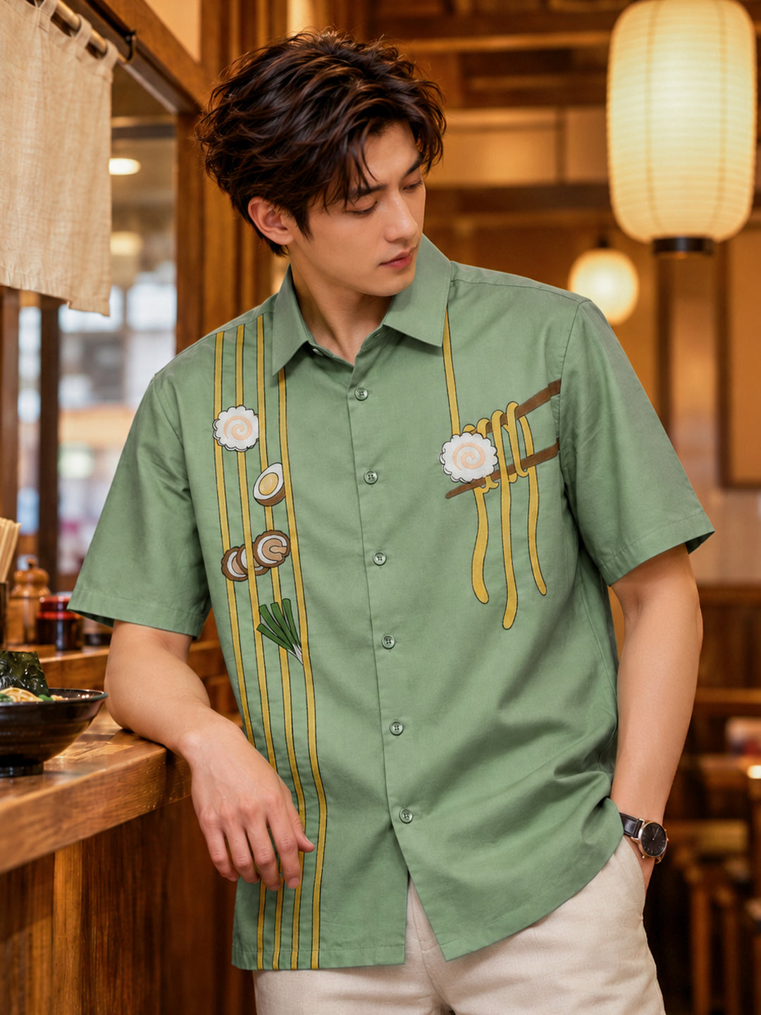 Ramen Embroidered